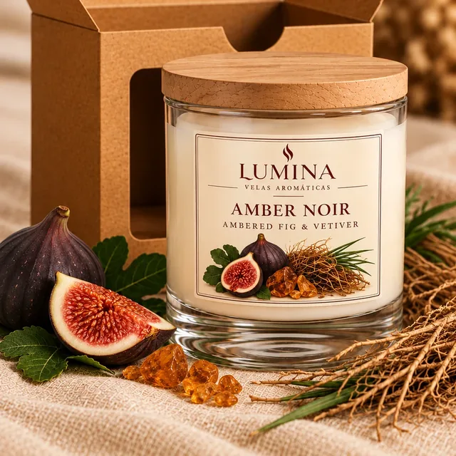 Vela Lumina Amber Noir